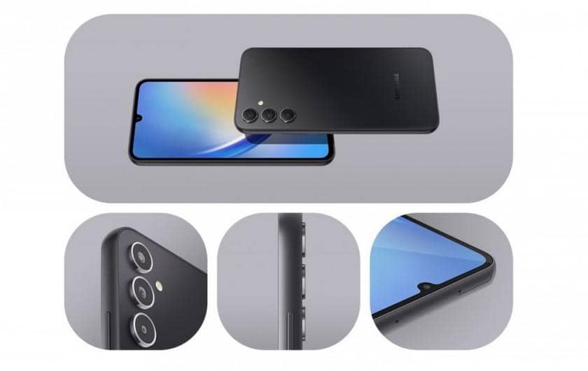 Smartphone Samsung A34: Galaxy 6Go 128Go