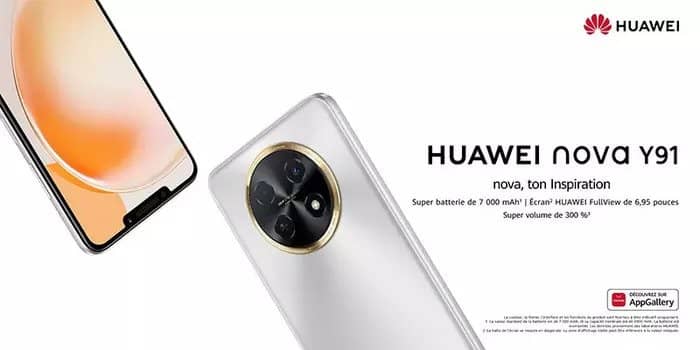 huawei Nova y91 prix tunisie