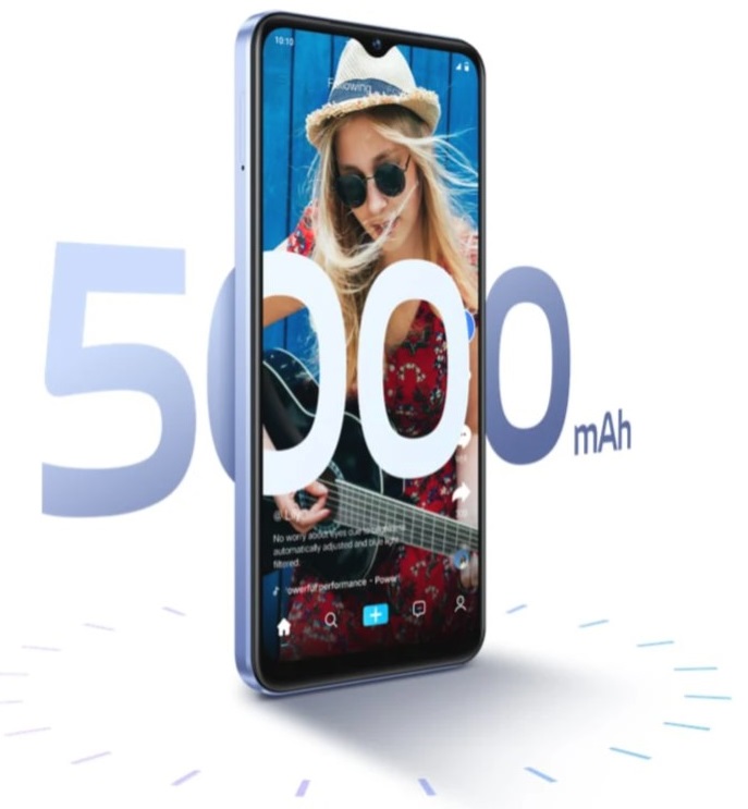 prix smartphone Vivo Y02 bleu Tunisie