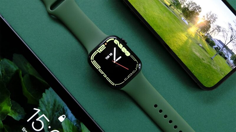 Apple Watch Serie 7 Vert Tunisie