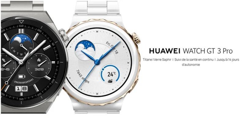 huawei watch gt3 pro marron tunisie