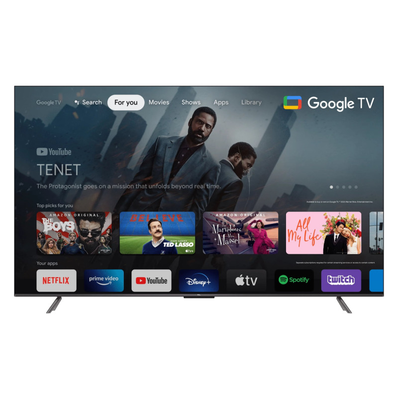 tv tcl 75 pouces prix Tunisie p735 4k smart