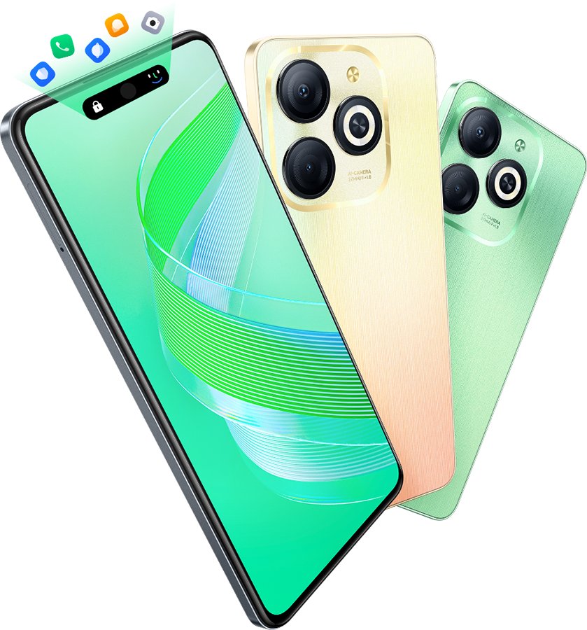 Smartphone INFINIX Smart 8 4GO 64GO