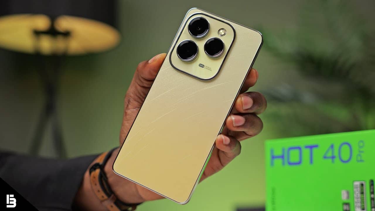 Smartphone INFINIX HOT 40 Pro 4G 12Go 256Go - Gold