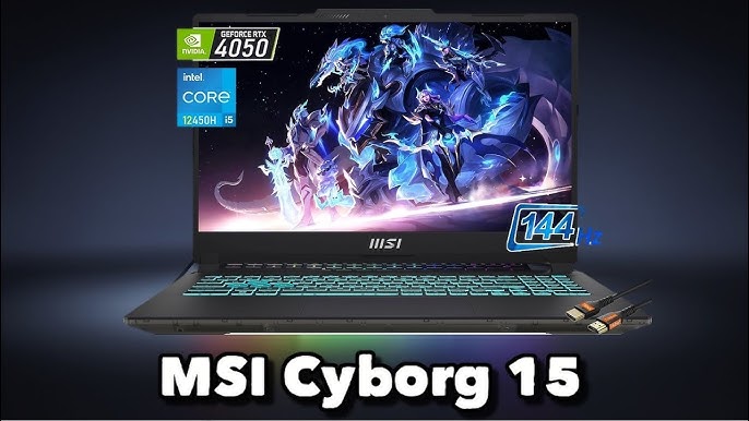 PC Portable MSI Cyborg 15 A13VE / I5-13420H