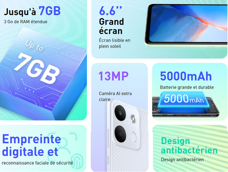 infinix smart 7 4go tunisie prix