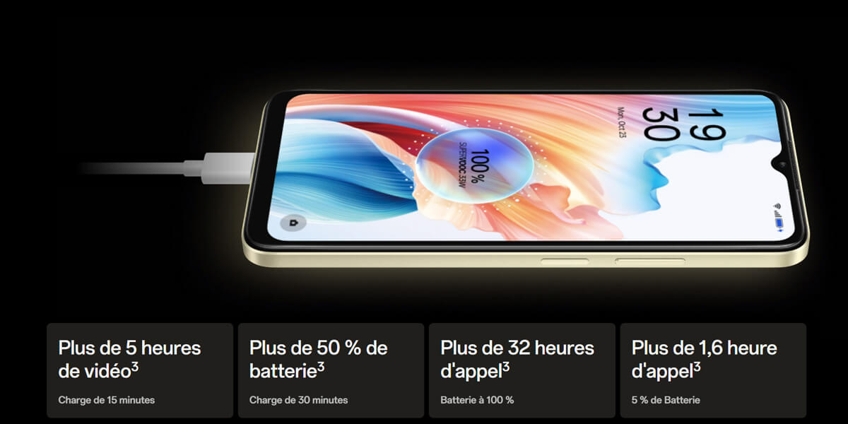 Smartphone OPPO A38 6GO 128GO