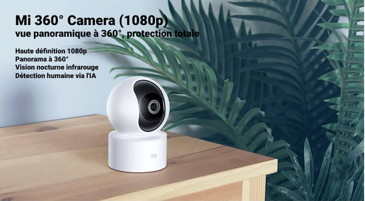 camera de securite a domicile xiaomi mi 360 1080p bhr4885gl