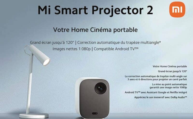 Vidéo Projecteur XIAOMI Mi 2 Pro - Blanc PRIX TUNISIE