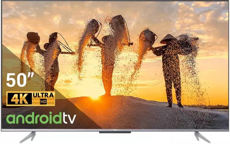 televiseur tcl p725 50 uhd 4k android smart 50p725